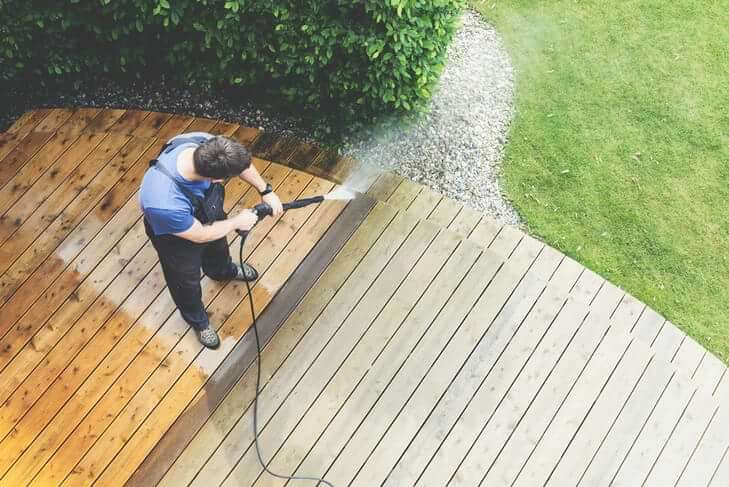 wooden floor cleaning