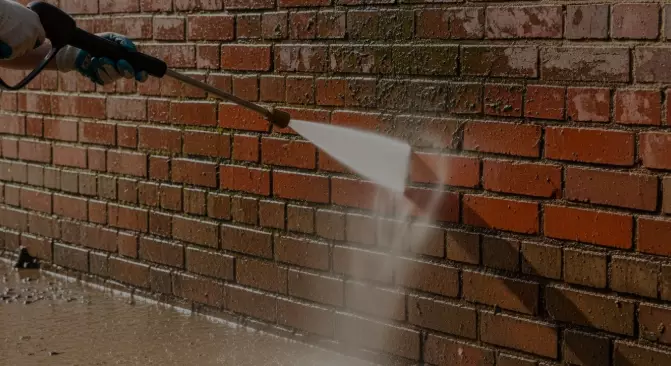 can you pressure wash house bricks